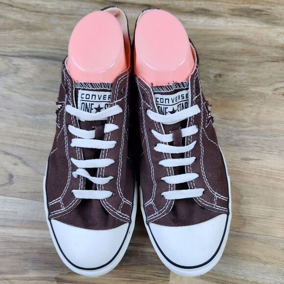 💜Converse One Star Brown Slip-On Low Top Sneakers Size 10 - Picture 2 of 12